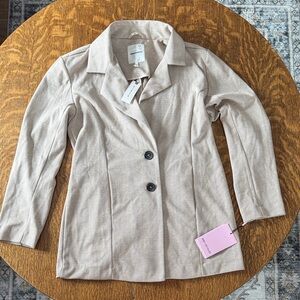 Women's Avec Les Filles Beige Jacket
